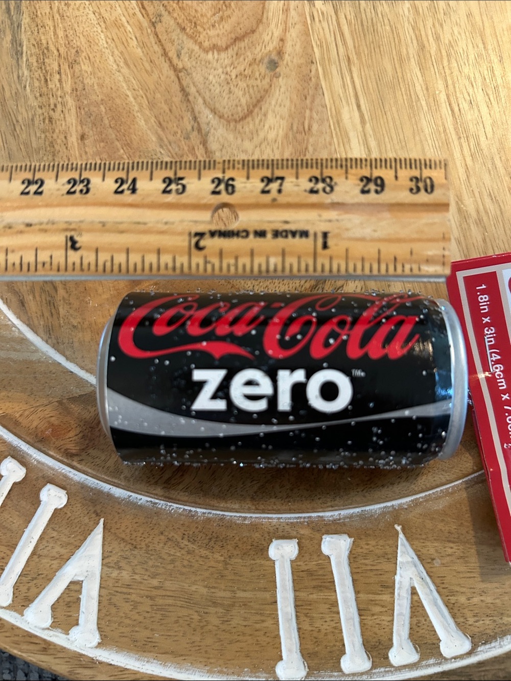 Coca Cola Zero Can Christmas tree ornament NEW black red white and sparkles - Picture 4 of 5